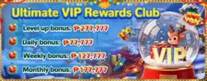VIP rewards