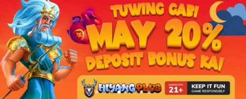 20% deposit bonus